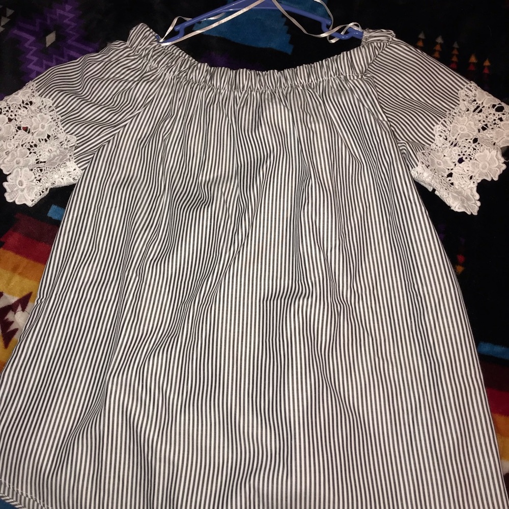 off the shoulder top